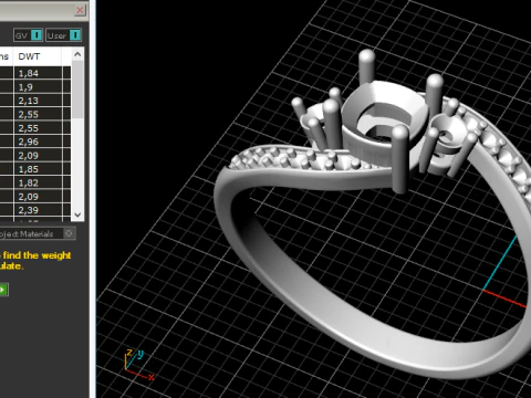 862 Ring 3D Print Model