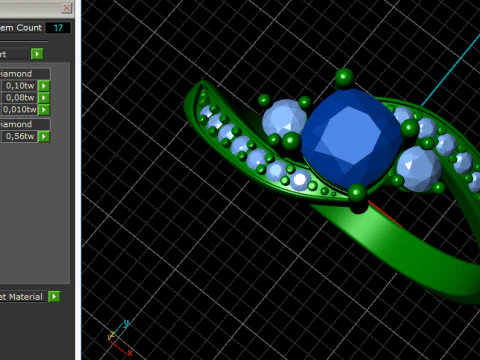 862 Ring 3D Print Model