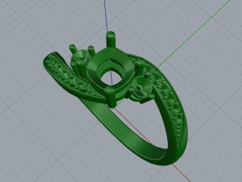 862 Ring 3D Print Model