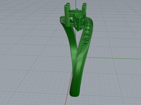 862 Ring 3D Print Model