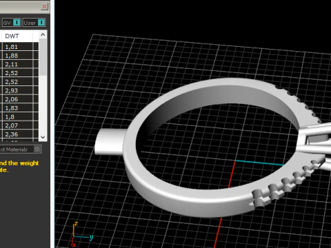 863 Ring 3D Print Model