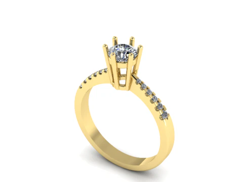 863 Ring 3D Print Model