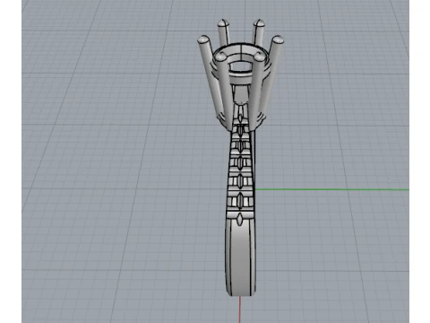 863 Ring 3D Print Model