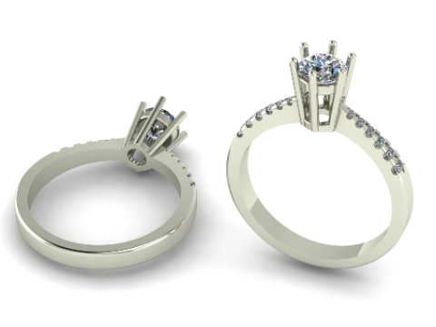 863 Ring 3D Print Model