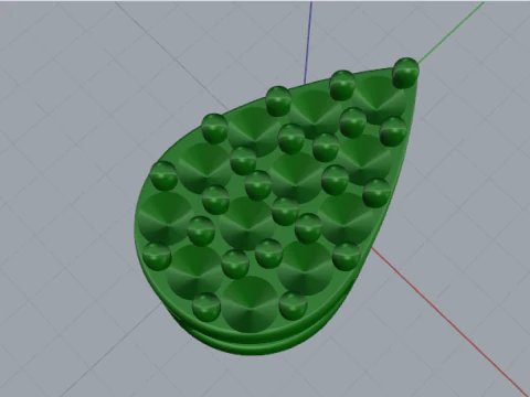 865 Pendant 3D Print Model