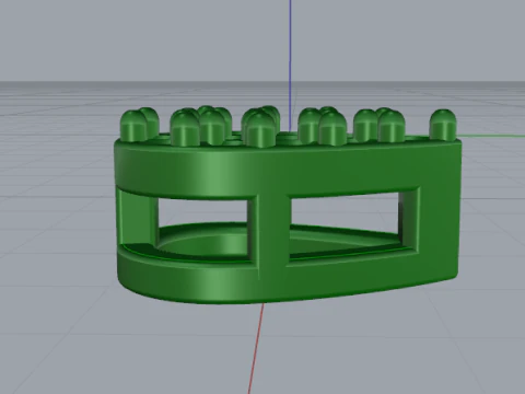 865 Pendant 3D Print Model
