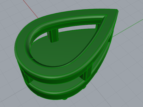 865 Pendant 3D Baskı Modeli