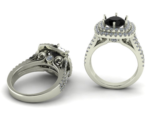 866 Ring 3D Print Model