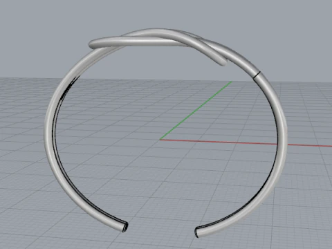 867 Bracelet 3D Print Model