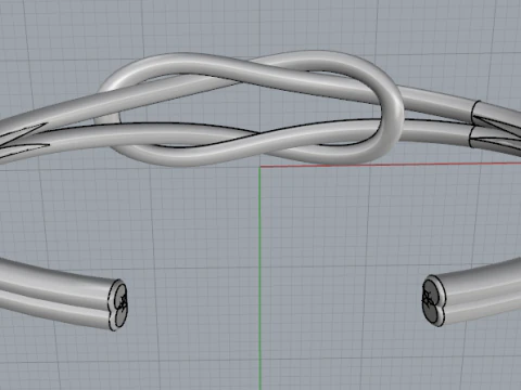 867 Bracelet 3D Print Model