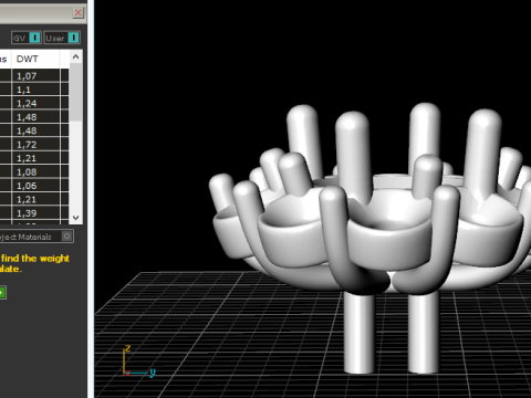 868 Earrings Model do druku 3D