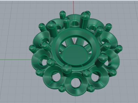 868 Earrings Model do druku 3D