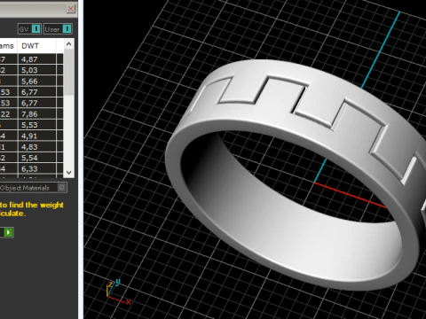 870 Ring 3D Print Model