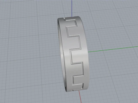 870 Ring 3D Print Model