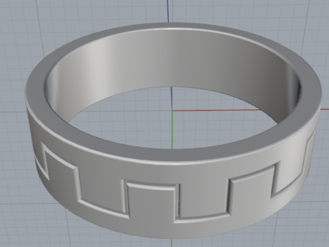 870 Ring 3D Принт Модель