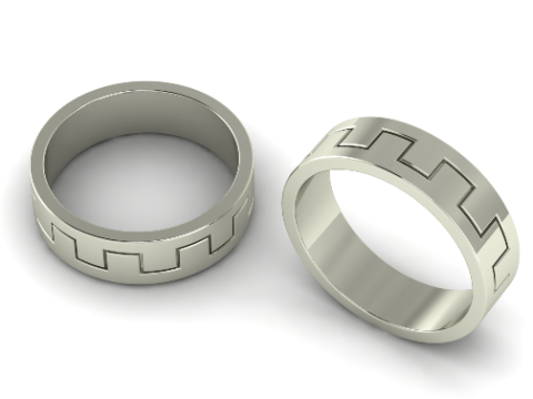 870 Ring Modèles 3D en vedette