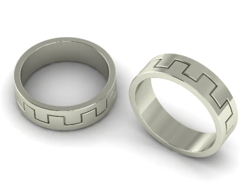 Anel 870 Modelo de Impressão 3D