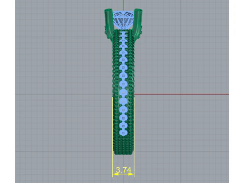 872 Ring 3D Print Model