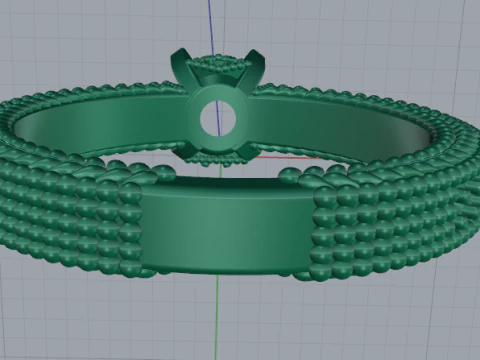 872 Ring 3D Print Model