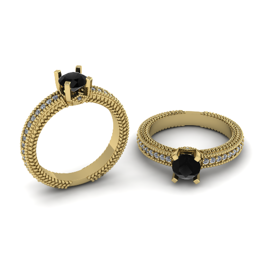 872 Ring 3D प्रिंट मॉडल .c4d .max .obj .3ds .fbx .stl .blend