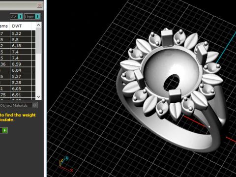 873 Ring 3D Print Model