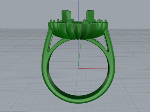 873 Ring 3D 打印模型