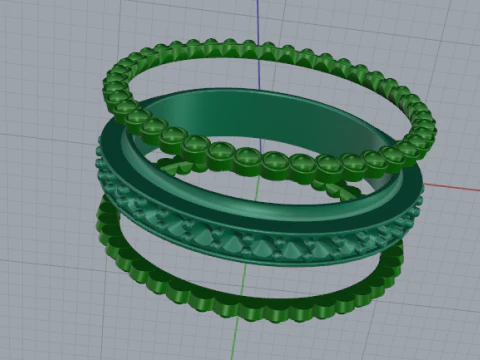 875 Ring 3D Print Model