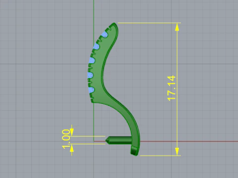 877 Brincos com p&eacute;rolas Modelo de Impressão 3D