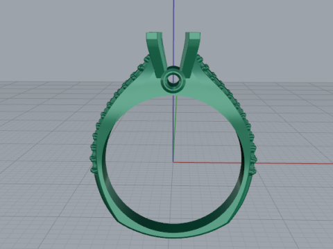 878 Ring 3D 打印模型