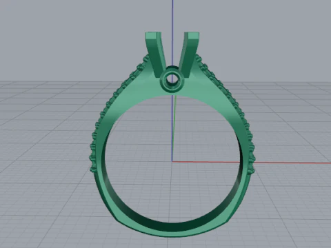 878 Ring 3D Print Model
