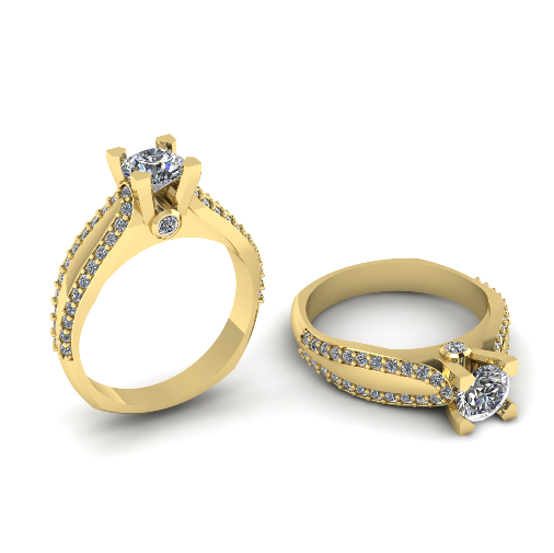 878 Ring 3D 打印模型 .c4d .max .obj .3ds .fbx .stl .blend