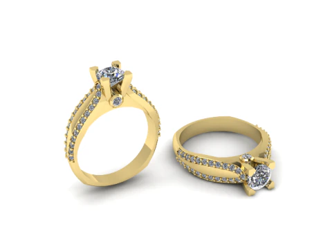 Anel 878 Modelo de Impressão 3D