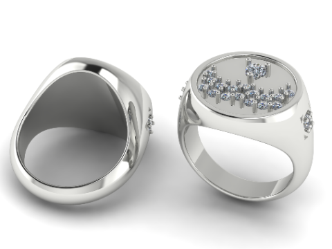 879 Ring Model do druku 3D