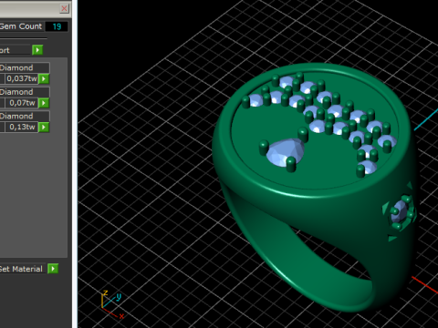 879 Ring Modèles 3D en vedette