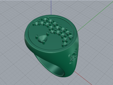 879 Ring Modèles 3D en vedette
