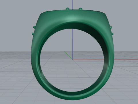 879 Ring 3D Print Model