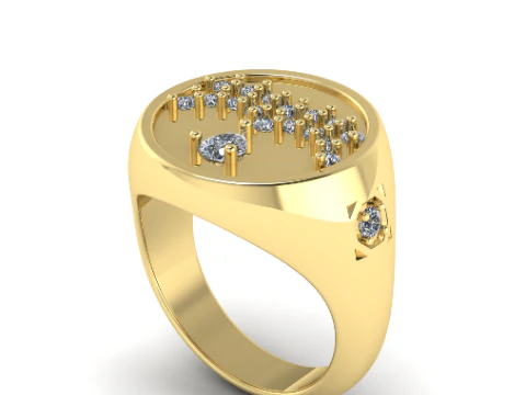879 Ring 3D Print Model