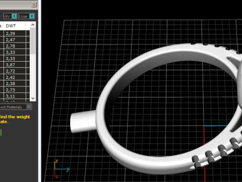 880 Ring 3D Принт Модель