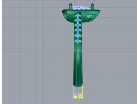 880 Ring 3D Print Model