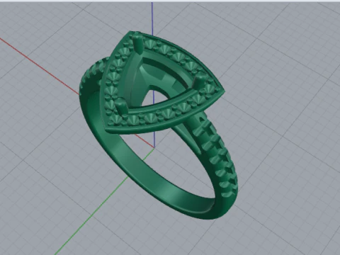 880 Ring 3D Print Model