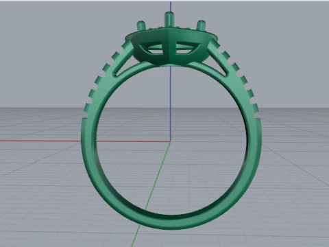 880 Ring 3D Print Model