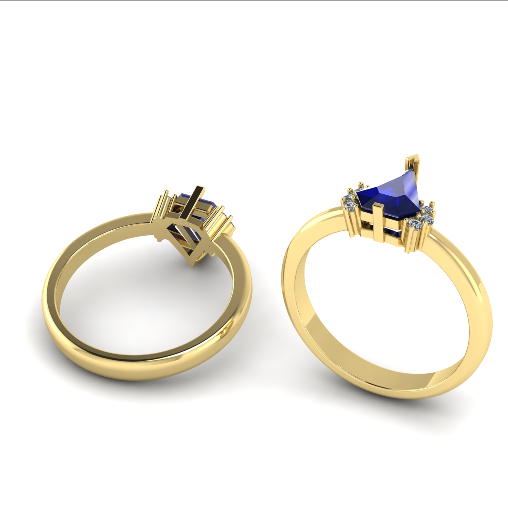 881 Ring Modello di stampa 3D .c4d .max .obj .3ds .fbx .stl .blend