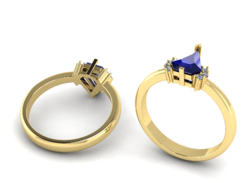 Anel 881 Modelo de Impressão 3D