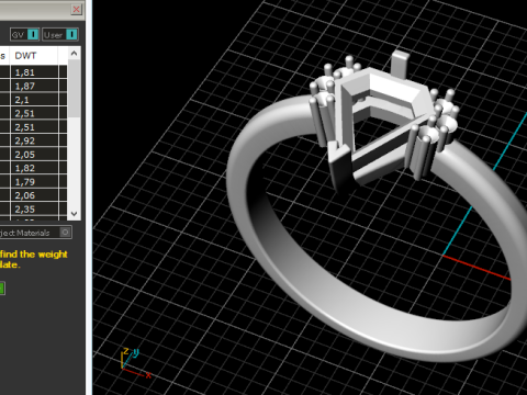 881 Ring Modello di stampa 3D