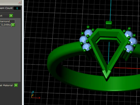 881 Ring 3D Print Model
