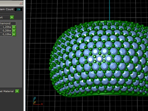 882 Ring Model Cetak 3D