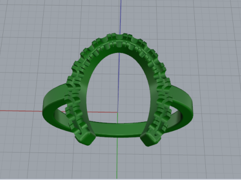 883 Ring 3D Принт Модель