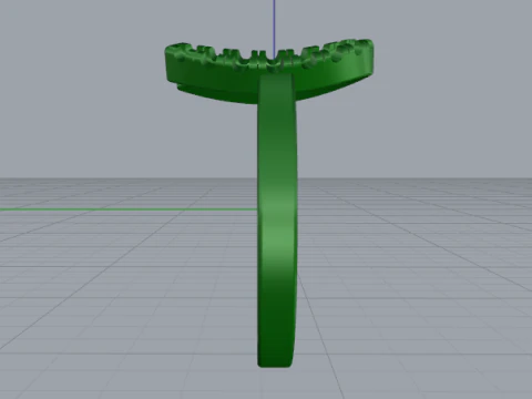 883 Ring 3D Print Model