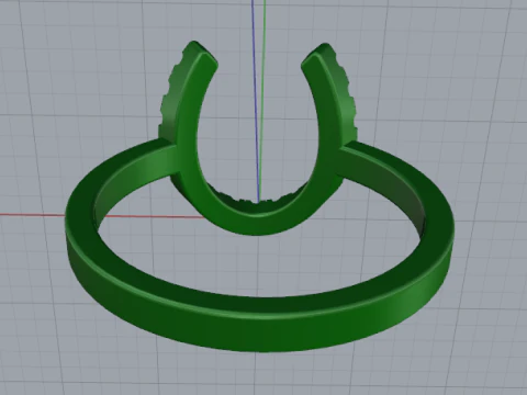 883 Ring 3D Print Model