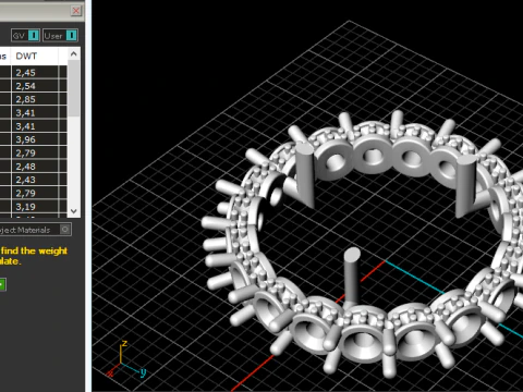 884 Ring 3D Print Model